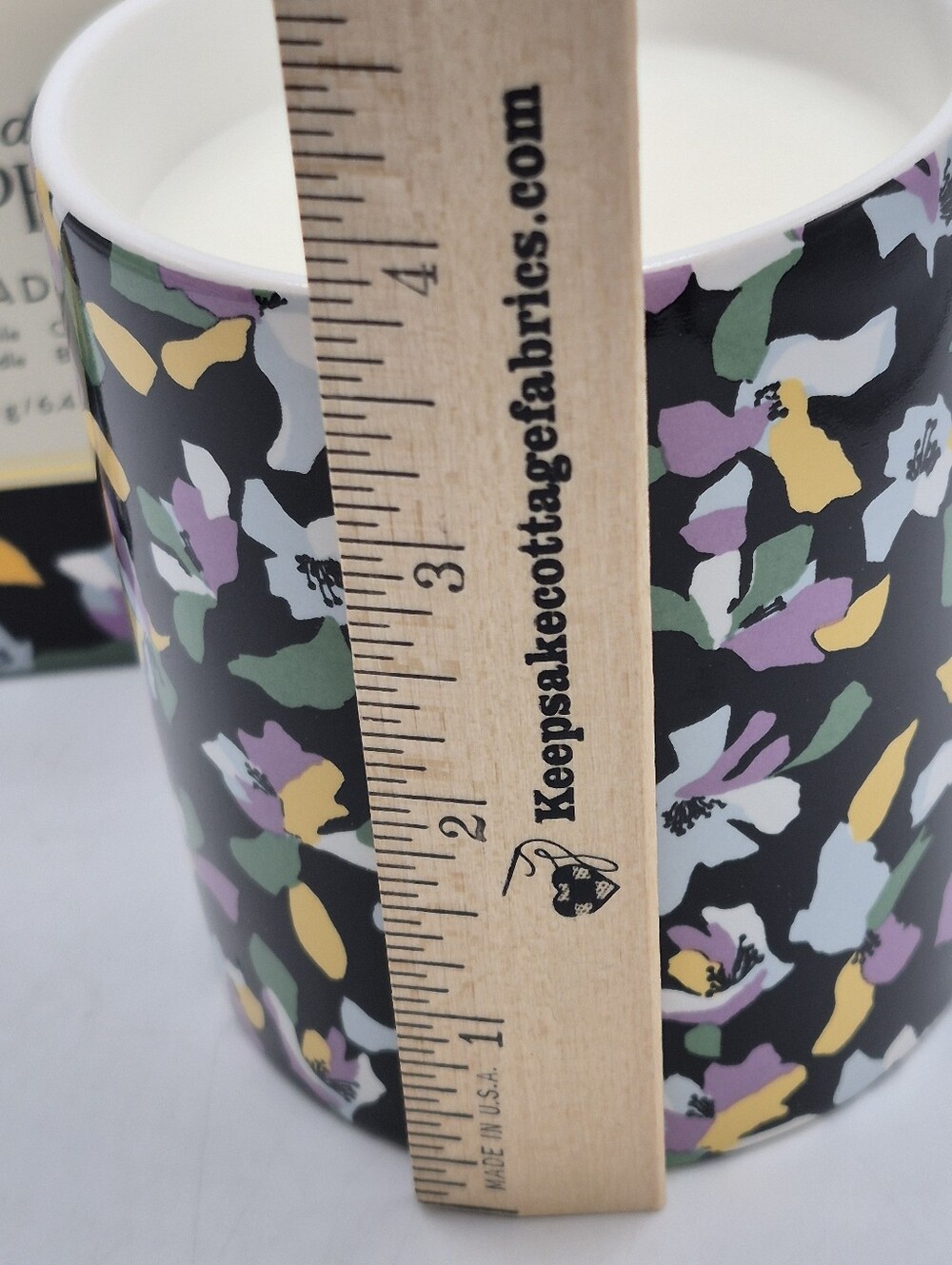l'or de SERAPHINE Acadia Scented Candle - Floral Black Multi See Photos - Picture 6 of 7
